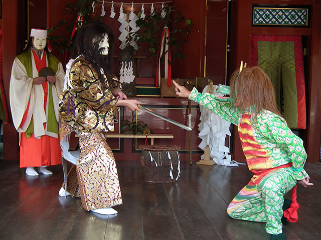 秩父神社神楽