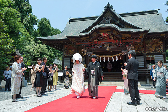 秩父神社の結婚式